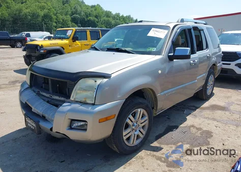 2008 Mercury Mountaineer Premier from USA, damaged, VIN 4M2EU48E48UJ03454